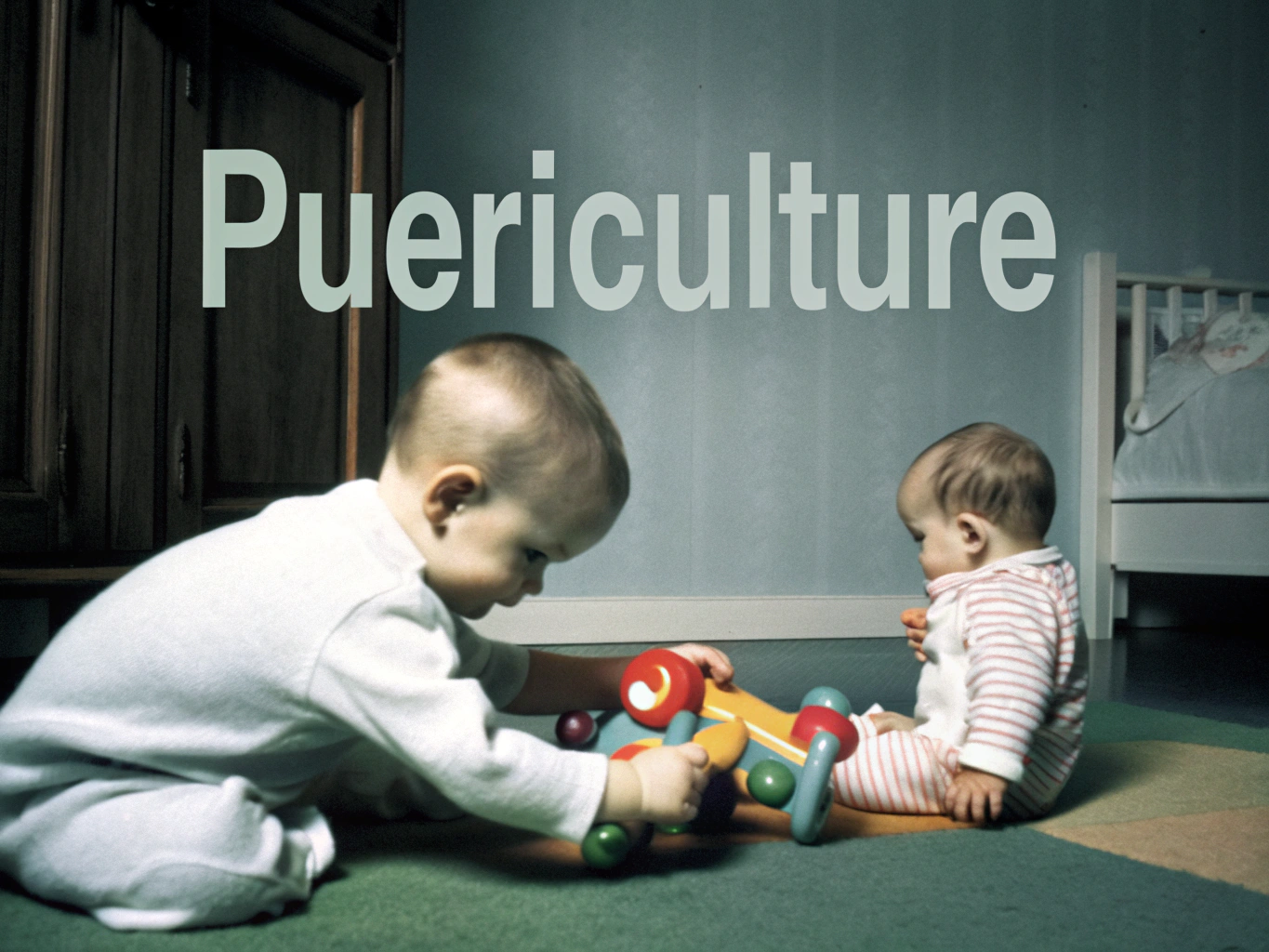 Matériel de puériculture pour nouveau-né : berceau, poussette et accessoires